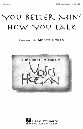 Book cover for You Better Min' How You Talk