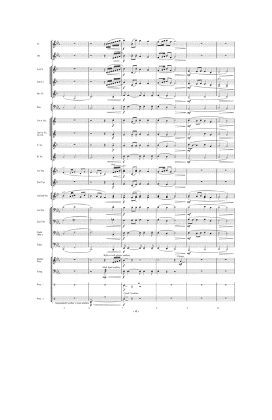 Whither Must I Wander? Concert Band scores gallery preview page 3