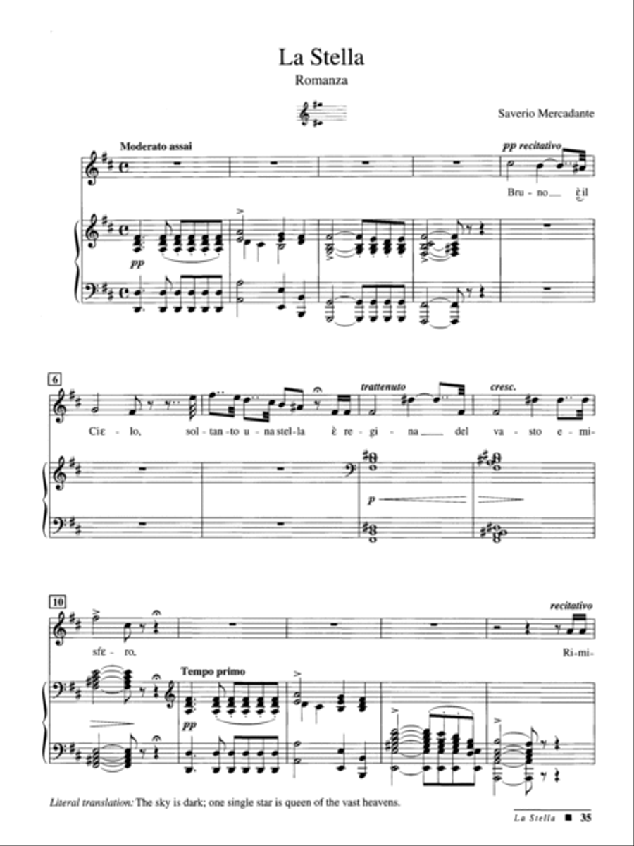 Italian Art Songs Of The Romantic Era - Book And Compact Disc (Medium High) High Voice scores gallery preview page 4