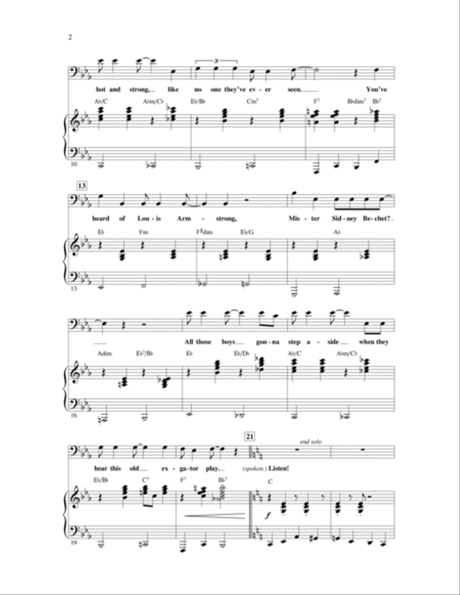 When We're Human (from The Princess And The Frog) 3-Part scores gallery preview page 2