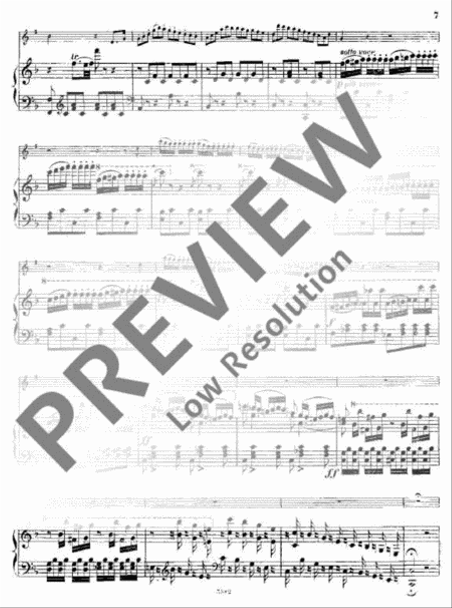 Fantaisie B-Flat Clarinet scores gallery preview page 10