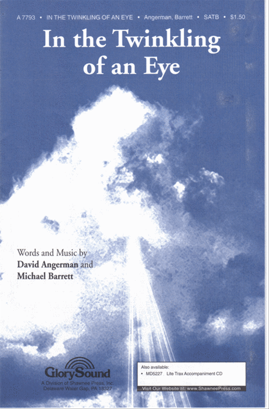 In the Twinkling of an Eye 4-Part scores gallery preview page 1