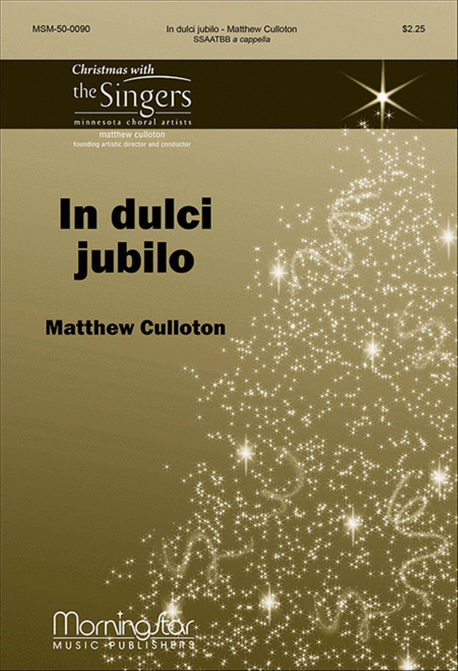 In dulci jubilo In dulci jubilo Divisi scores gallery preview page 1