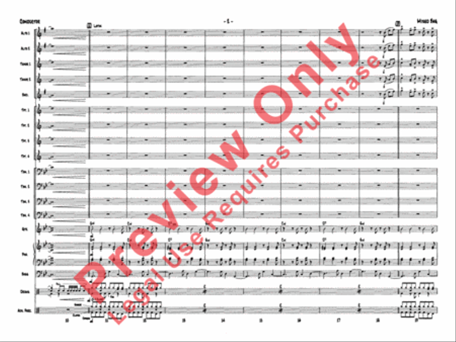 Mixed Bag Jazz Ensemble scores gallery preview page 5