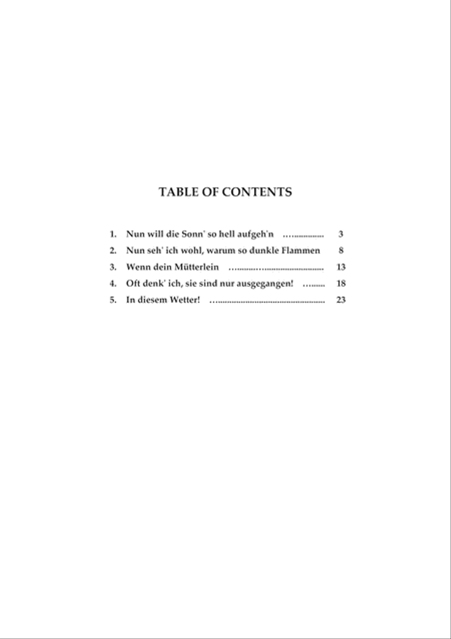Kindertotenlieder Voice Solo scores gallery preview page 2