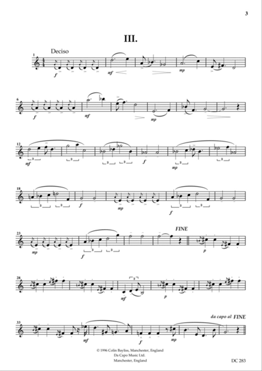 Four Scottish Reflections - for solo oboe Oboe Solo scores gallery preview page 3