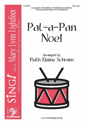 Book cover for Pat-a-Pan Noel (Two-part)