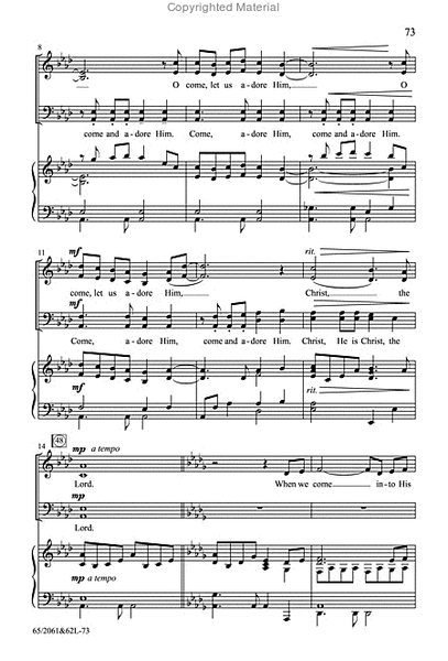 Images of Adoration - SATB Score with Performance CD image number null