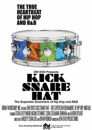 Book cover for Kick Snare Hat: The True Heartbeat of Hip Hop and R&B