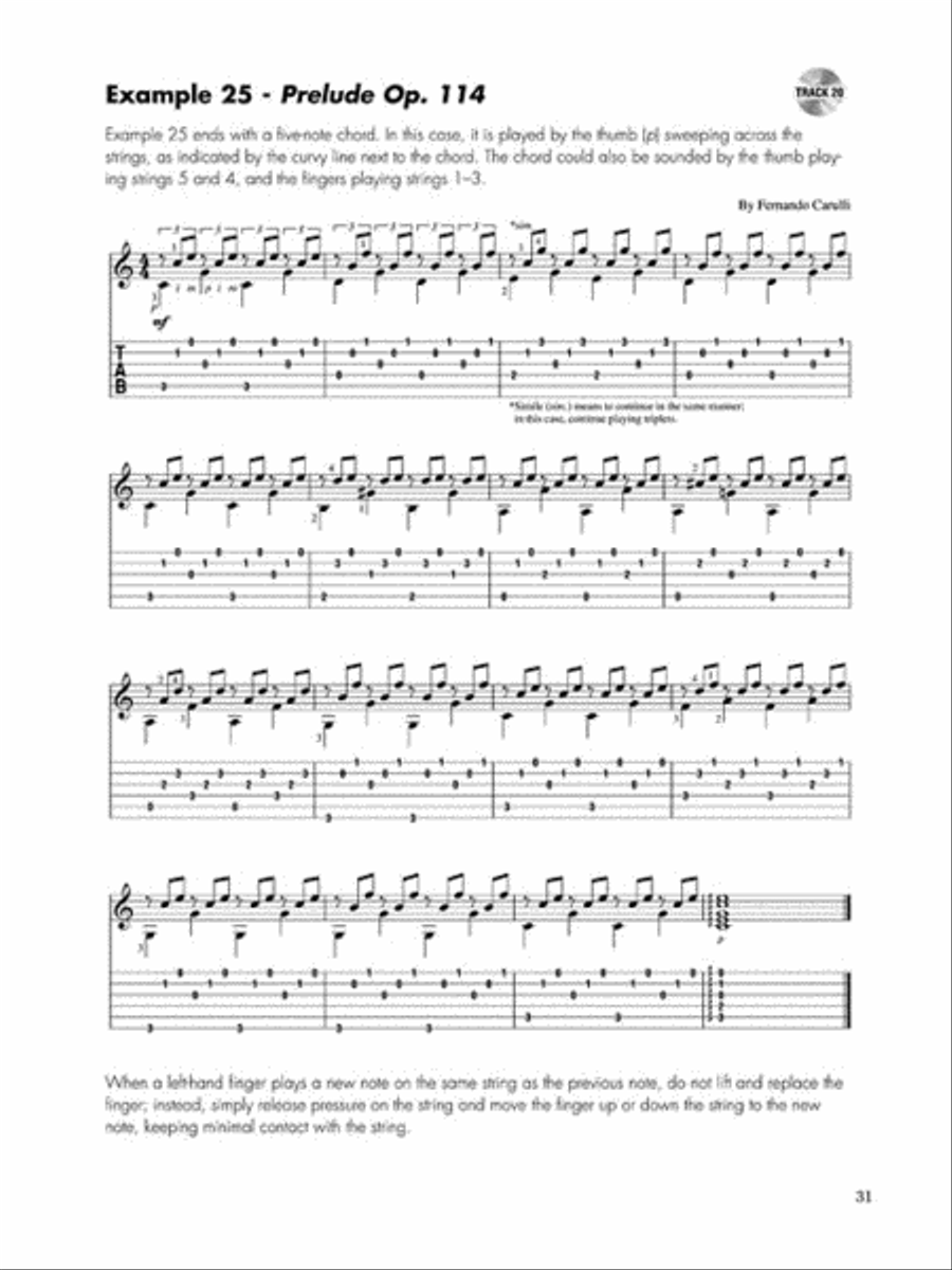 Classical Guitar for the Steel-String Guitarist Acoustic Guitar scores gallery preview page 5