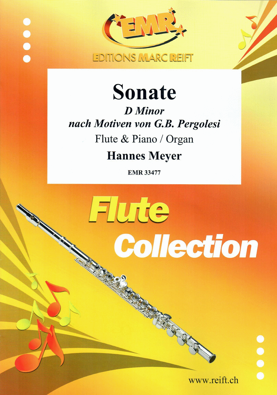 Sonate D Minor Sonate D Minor Flute Solo scores gallery preview page 1