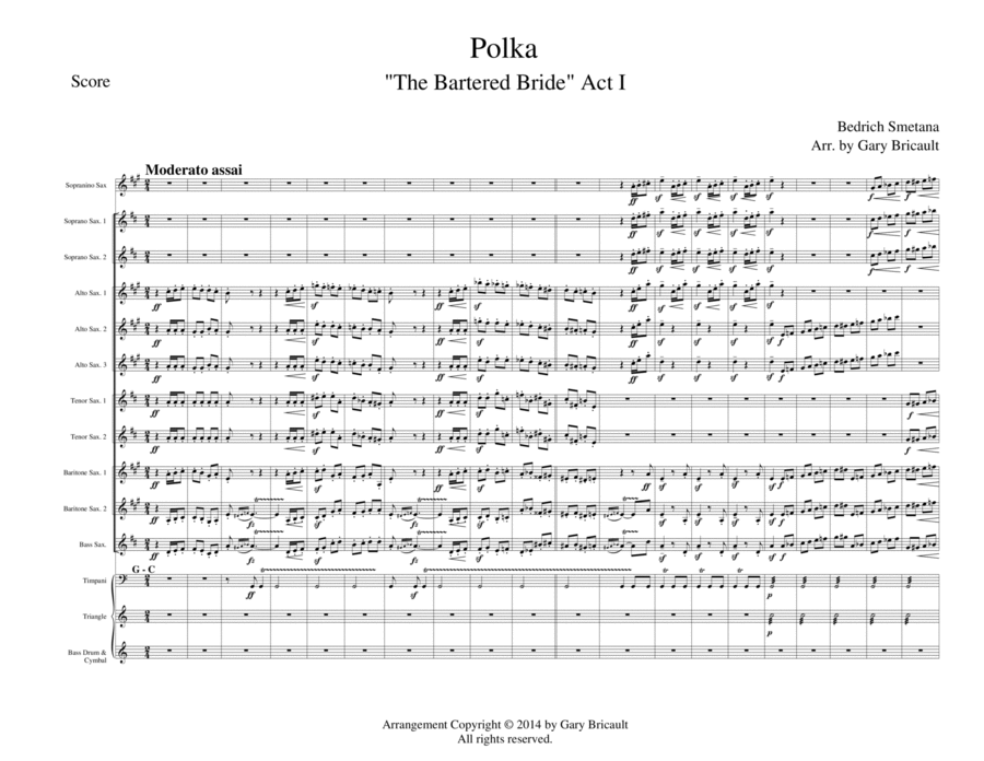 Polka from "The Bartered Bride" Act I image number null