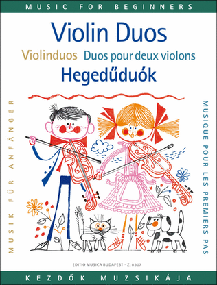 Book cover for Violinduos für Anfänger