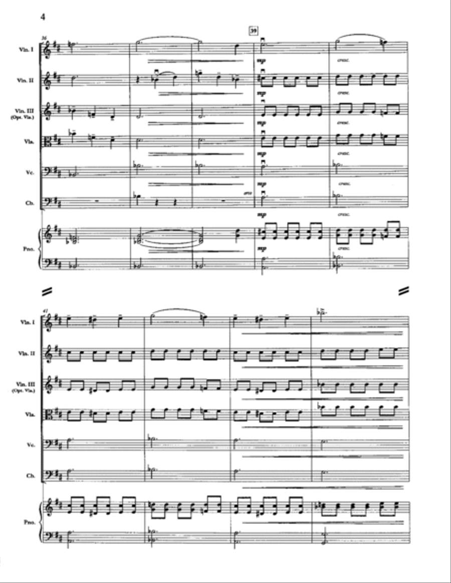 Liebestraum (Dream of Love) Orchestra scores gallery preview page 5