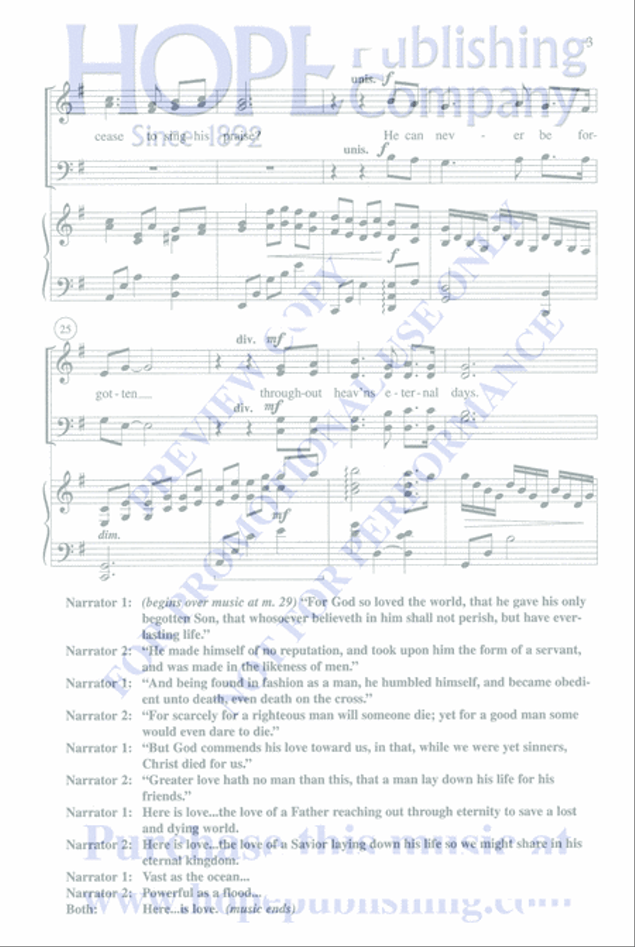 Here is the Love Here is the Love Choir scores gallery preview page 7