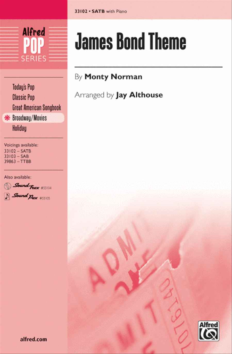 James Bond Theme James Bond Theme 4-Part scores gallery preview page 1