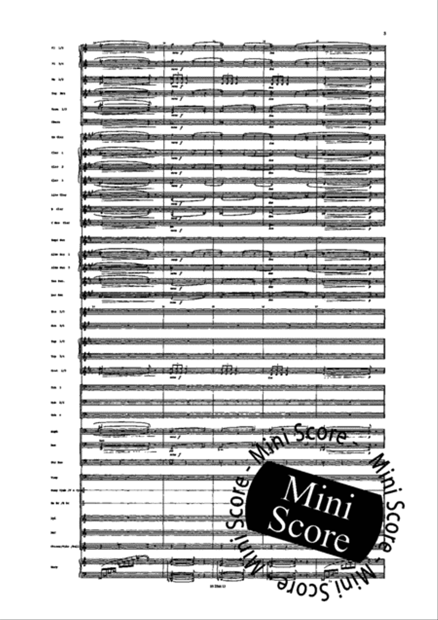 Fifth Symphony Concert Band scores gallery preview page 6