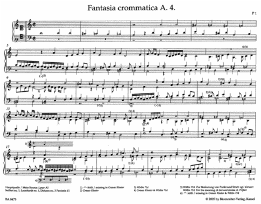 Polyphone Werke Harpsichord scores gallery preview page 2