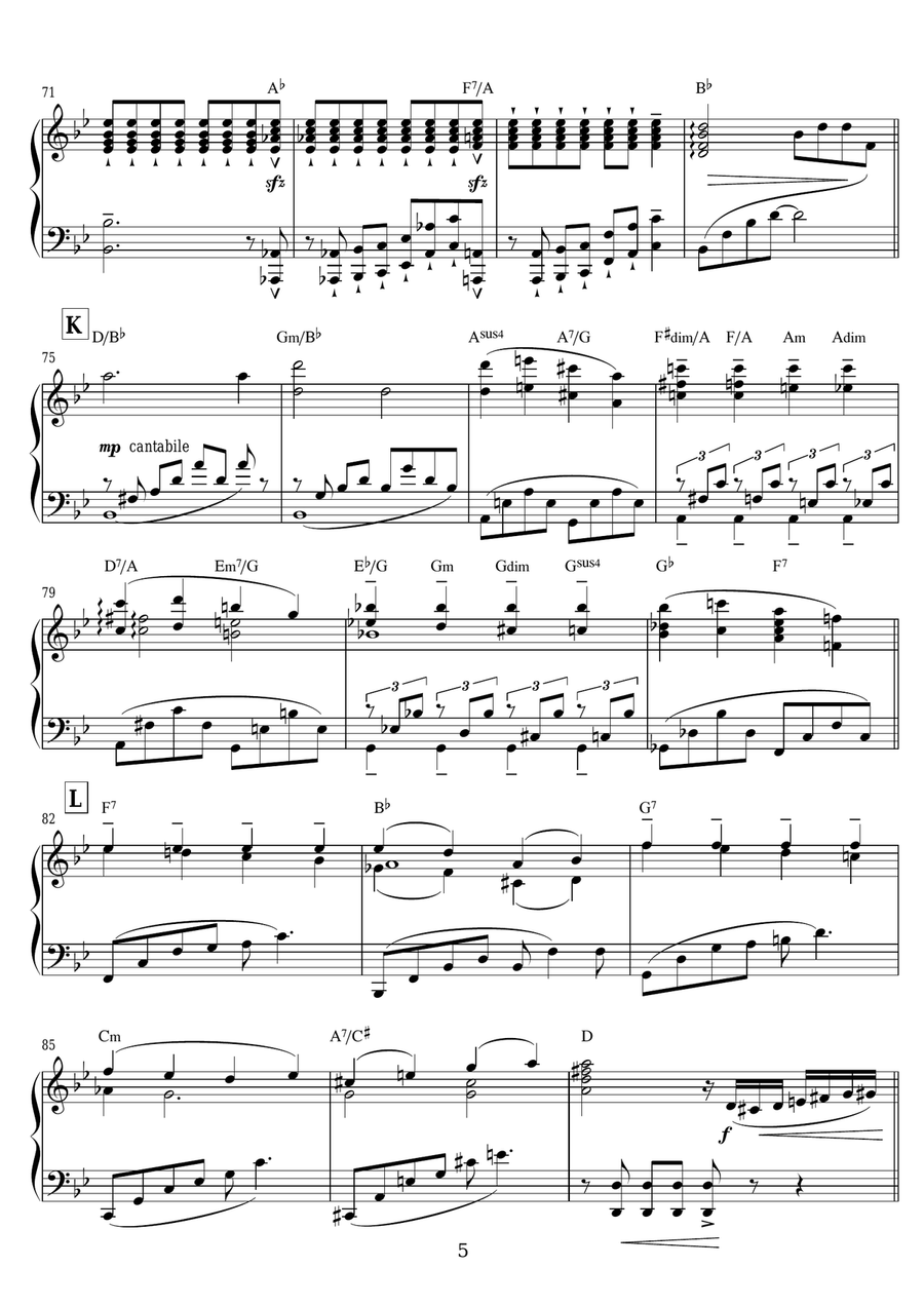Piano Concerto: VIII. The Scandinavian Piano Solo scores gallery preview page 5