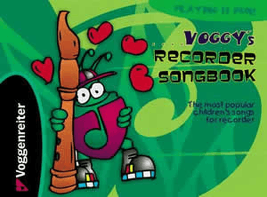 Voggy's Recorder Songbook Recorder scores gallery preview page 1