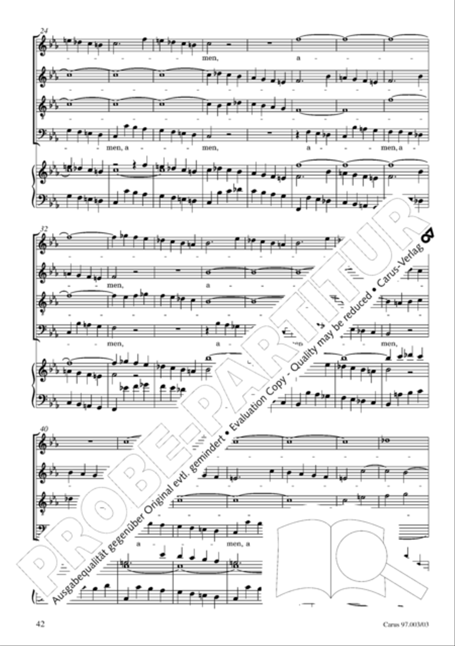Stabat mater Stabat mater 4-Part scores gallery preview page 43