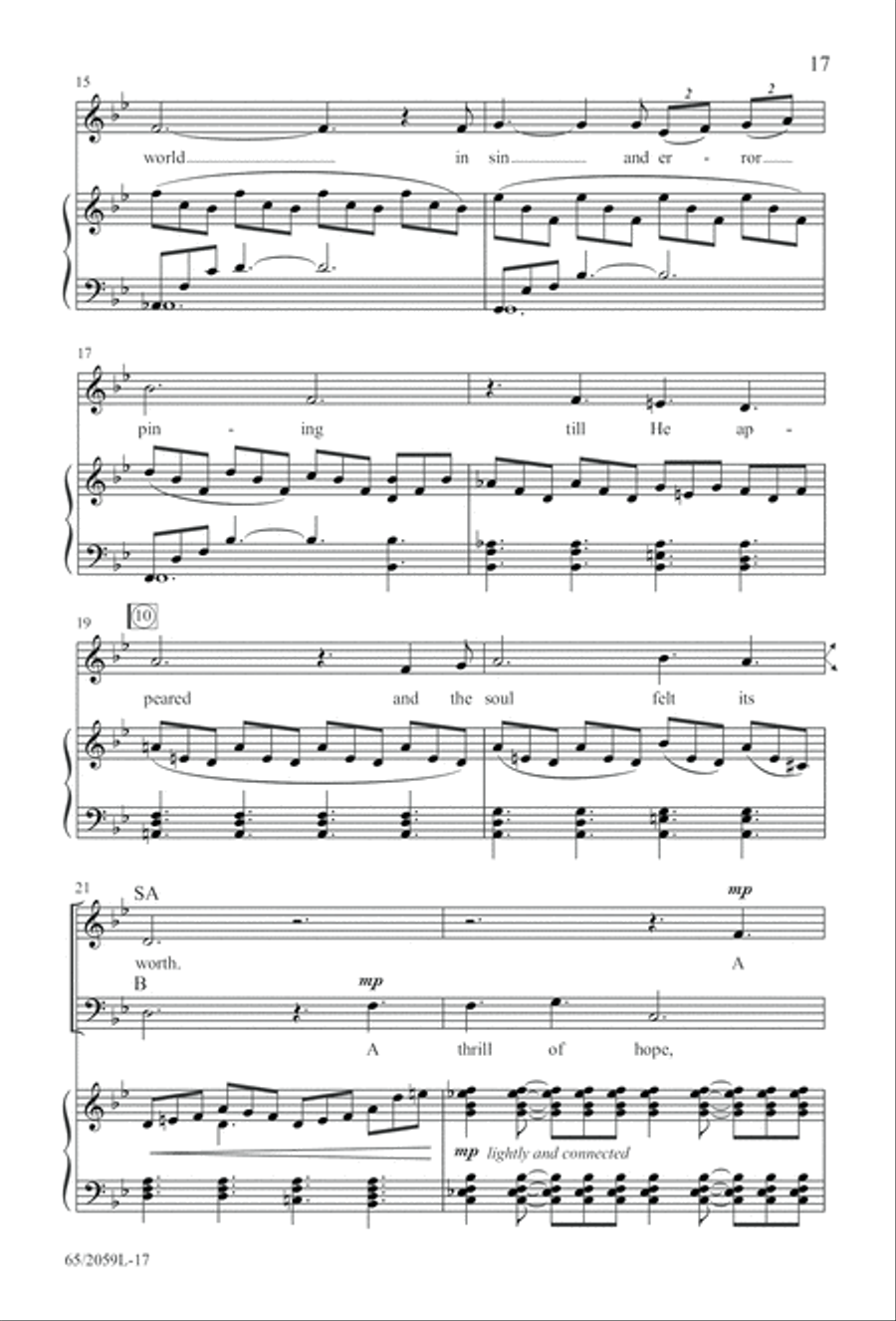 The Christmas Story The Christmas Story 3-Part scores gallery preview page 18