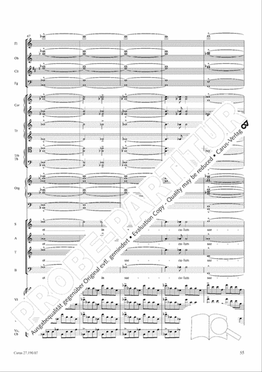 Te Deum 4-Part scores gallery preview page 63