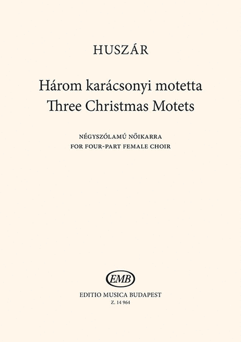 Three Christmas Motets