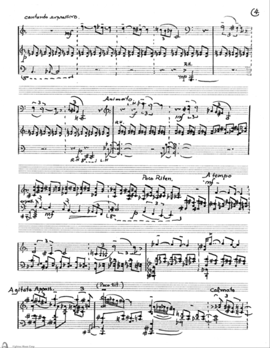 [Rudhyar] Autumn Piano Solo scores gallery preview page 6