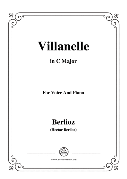 Berlioz-Villanelle in C Major，for voice and piano image number null