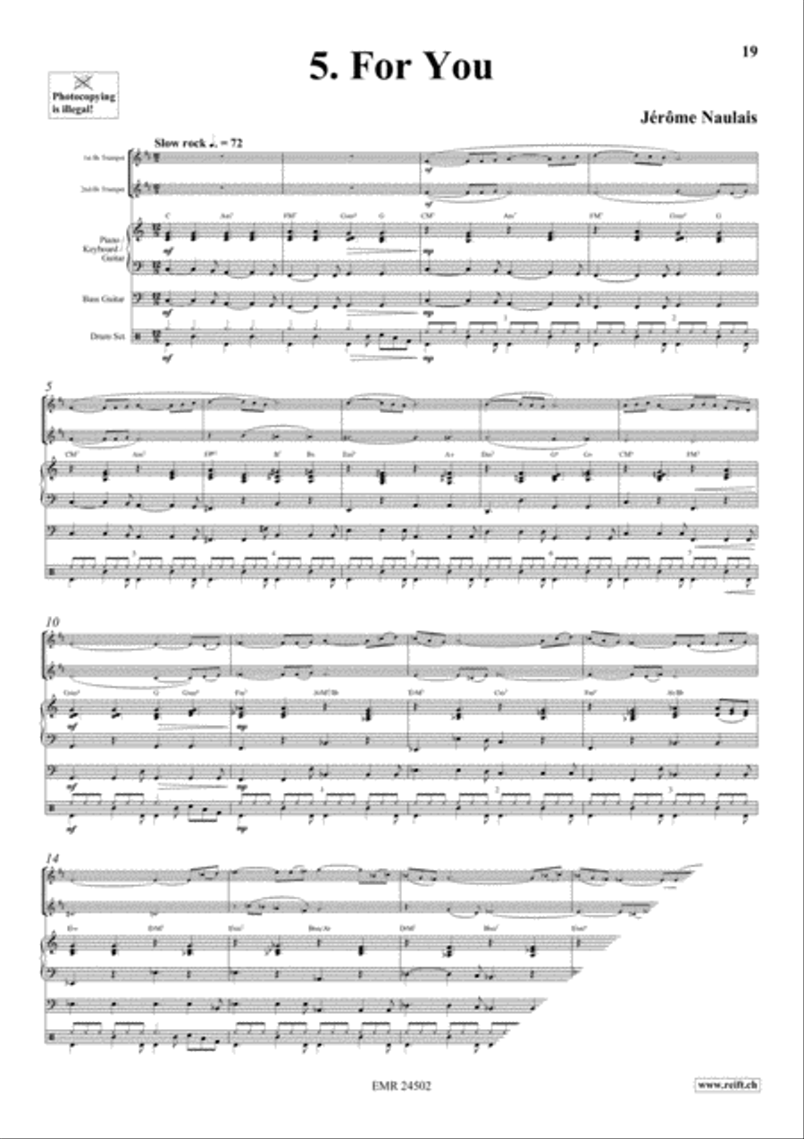 Play With Your Band Volume 2 Trumpet scores gallery preview page 7