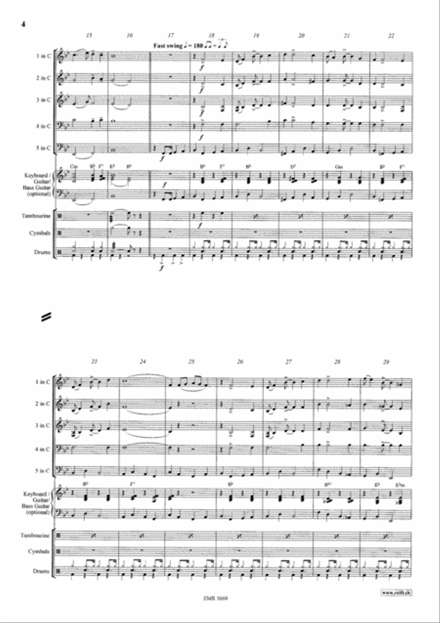 Gloryland Gloryland Brass Band scores gallery preview page 4