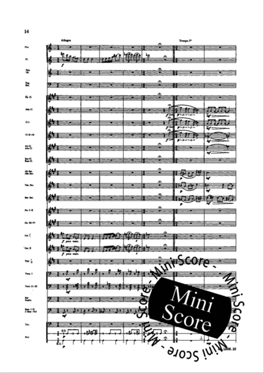 Eufonie Concert Band scores gallery preview page 16
