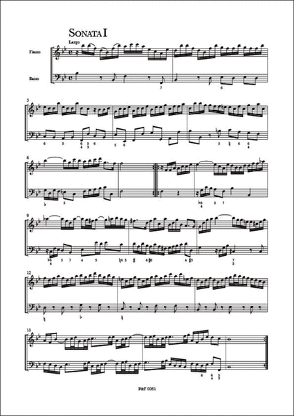 Sonate a flauto solo, con cembalo o violoncello