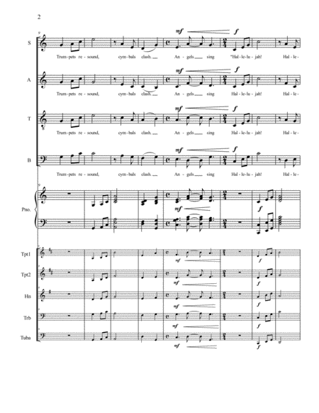 Hallelujah! (SATB) image number null