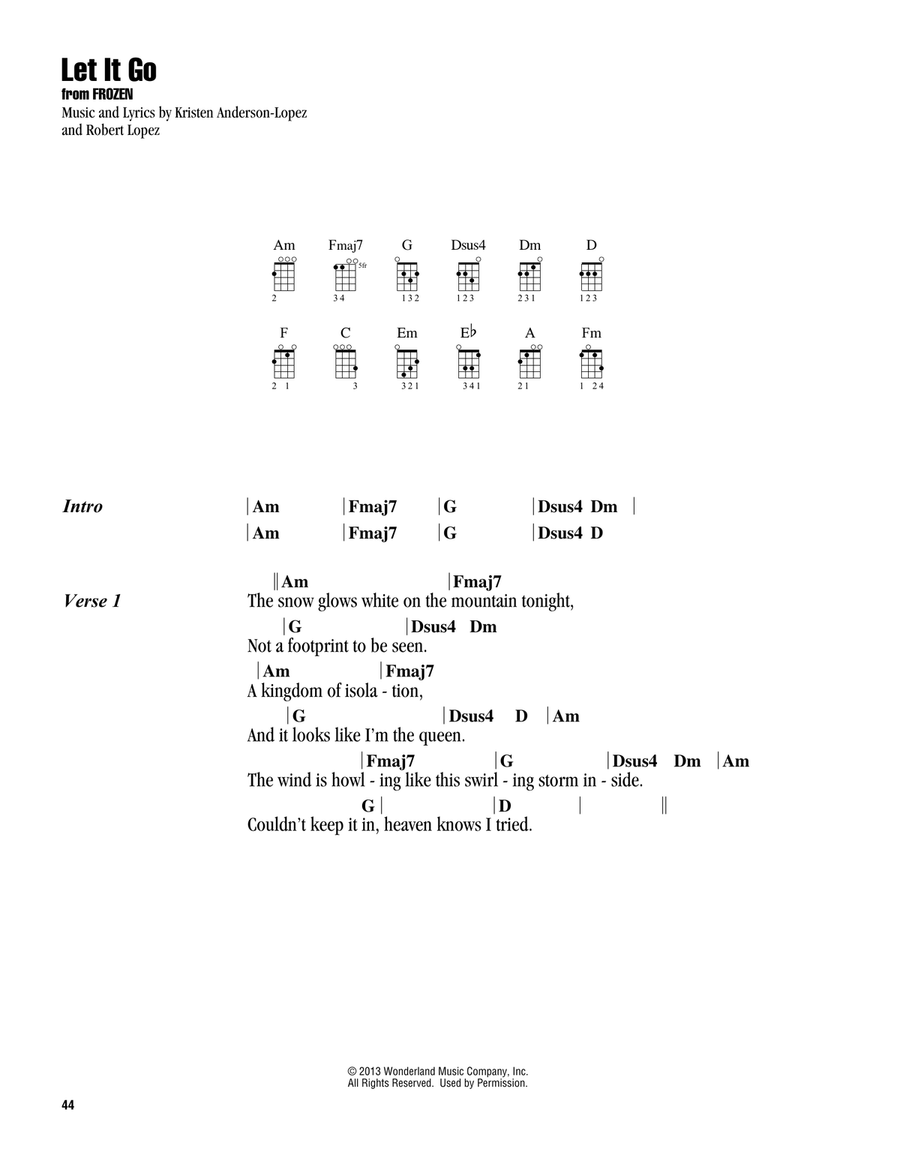 Let it be ukulele 2025