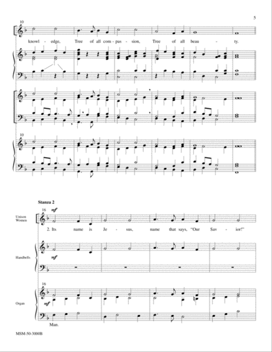 The Tree of Life Choir scores gallery preview page 5