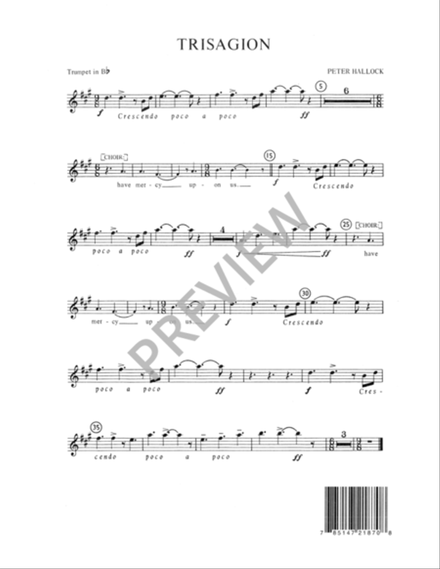 Trisagion 2-Part scores gallery preview page 9