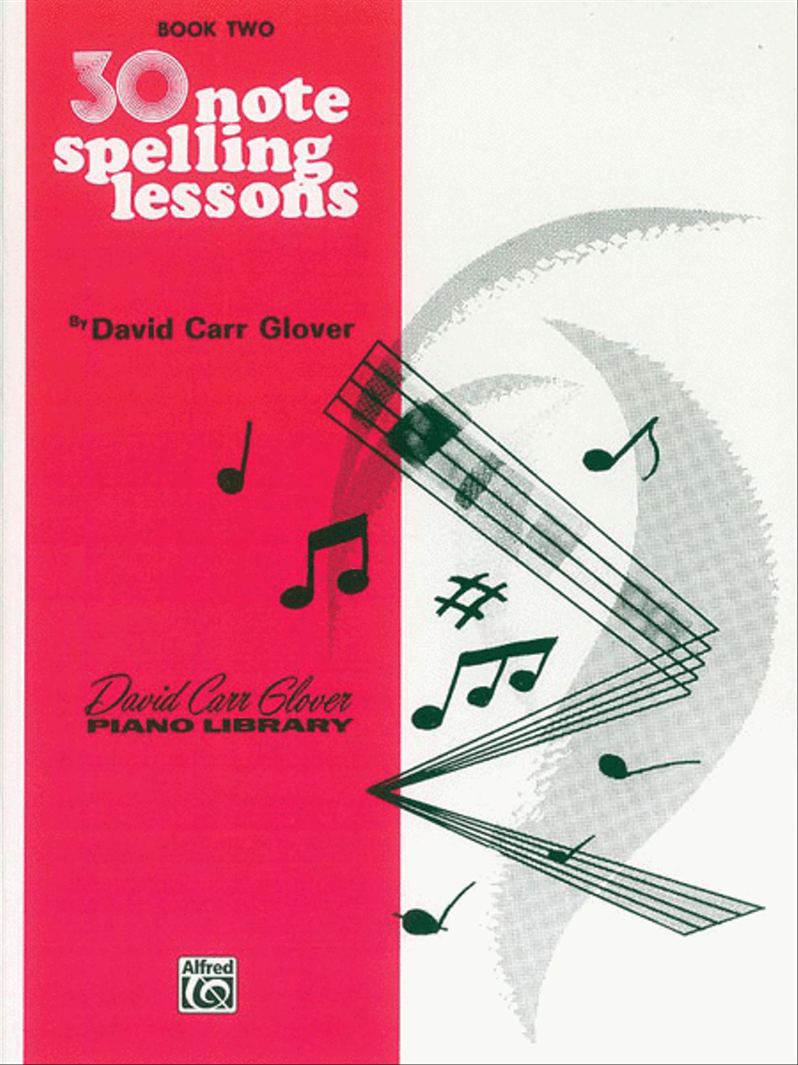30 Notespelling Lessons Piano Method scores gallery preview page 1