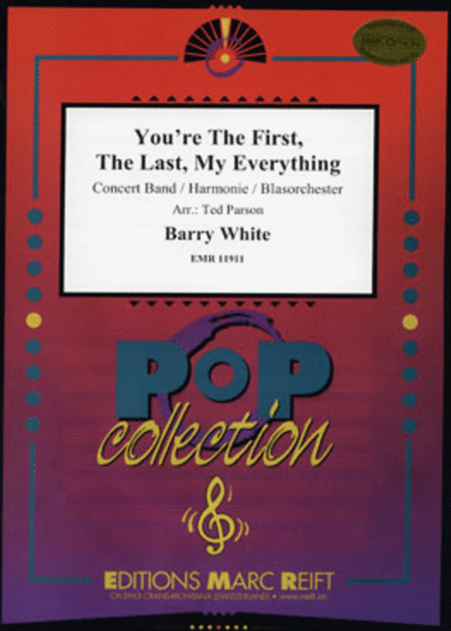 You're The First, The Last, My Everything Concert Band scores gallery preview page 1