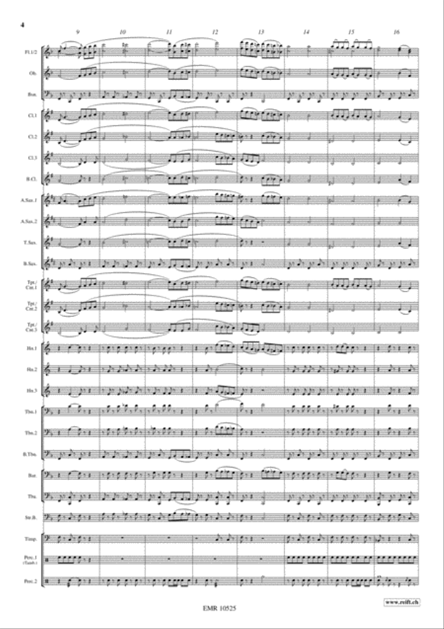 Swanee Concert Band scores gallery preview page 5