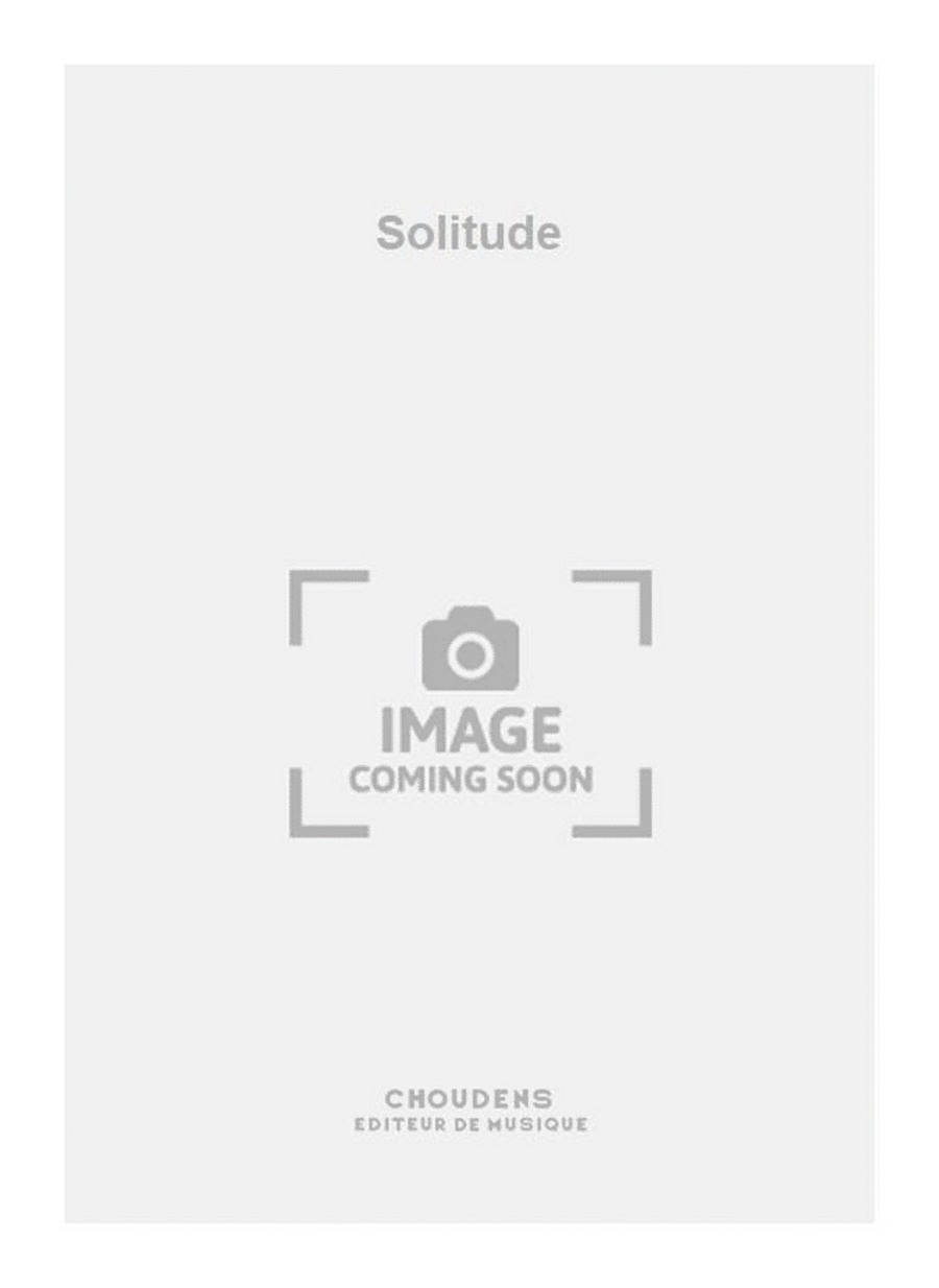 Solitude Piano Solo scores gallery preview page 1