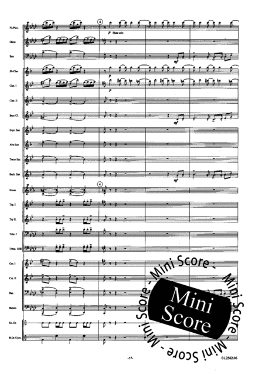 Omaggio a S.E.M. Omaggio a S.E.M. Concert Band scores gallery preview page 19