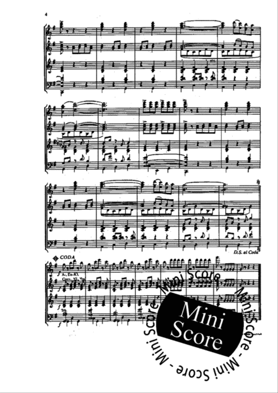 Un Mexicain Un Mexicain Fanfare Band scores gallery preview page 6