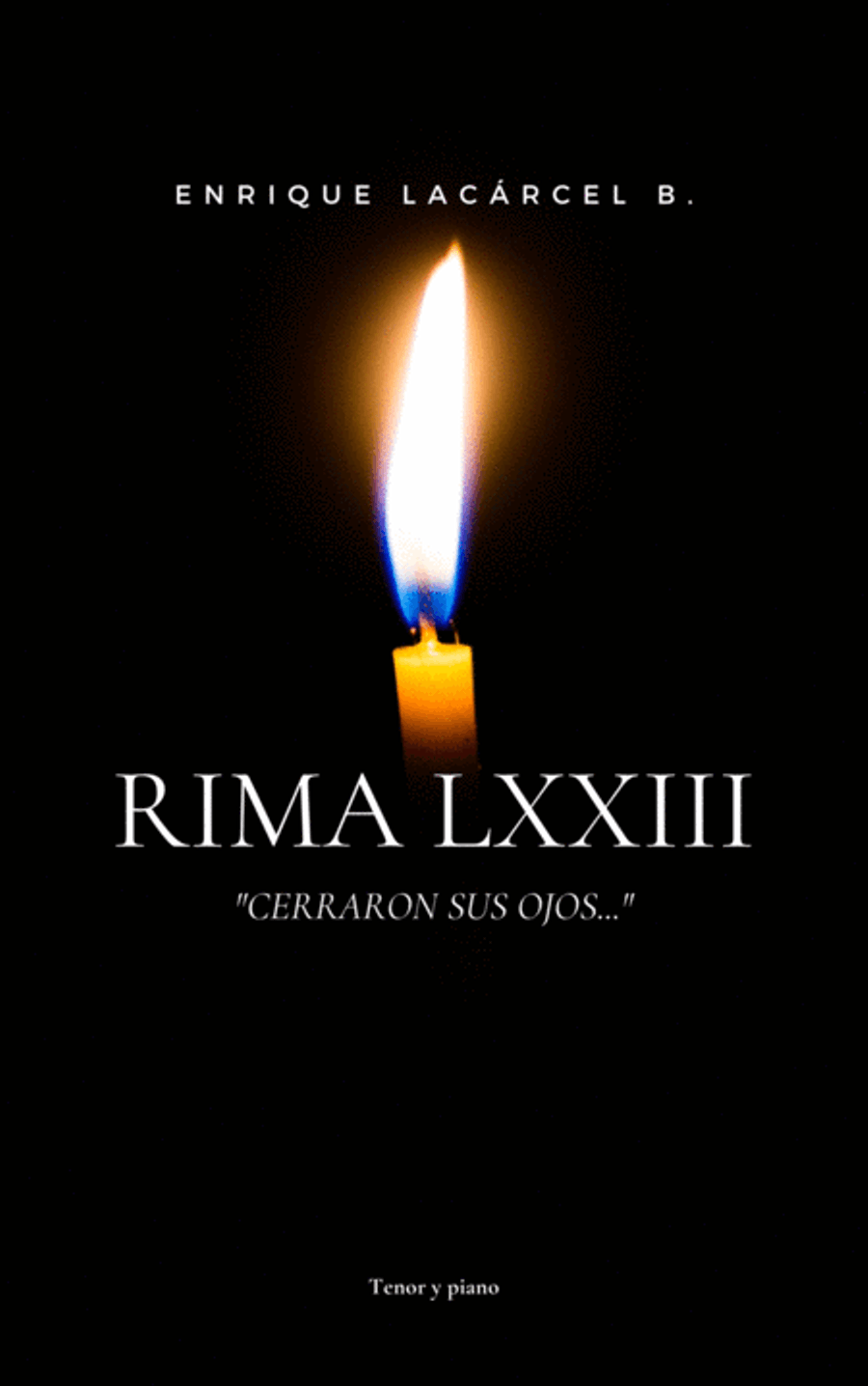 Rima LXXIII (Cerraron sus ojos) 4-Part scores gallery preview page 1