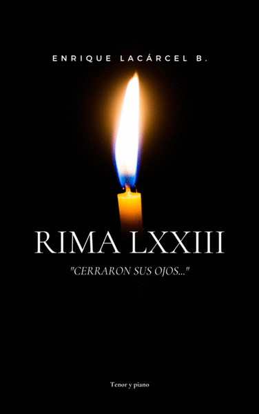 Rima LXXIII (Cerraron sus ojos)