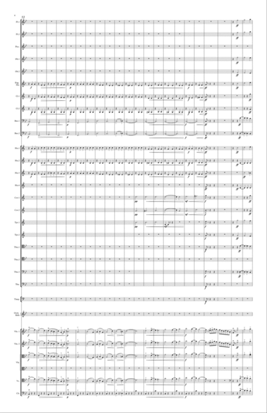 Sleeping Beauty Waltz for orchestra Full Orchestra scores gallery preview page 4