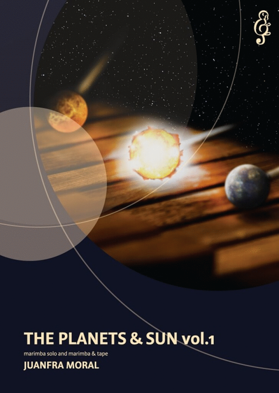 The planets and the sun, vol. 1 Marimba scores gallery preview page 1