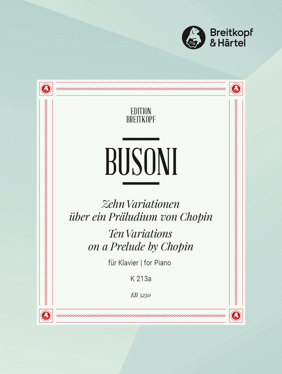 10 Variations on a Prelude by Chopin K 213a