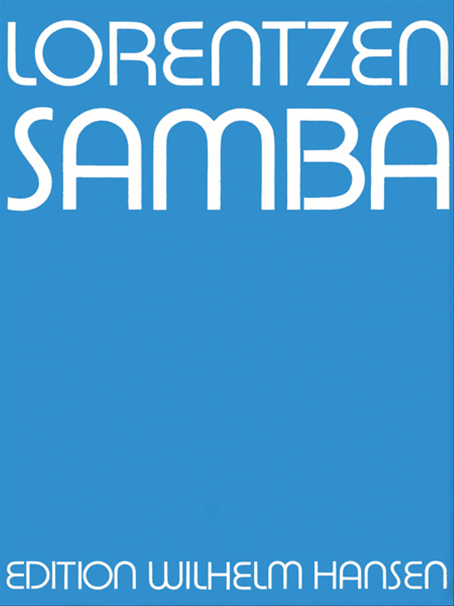 Lorentzen Samba Clt/Tbn/Vlc/Pf Player's Score Clarinet scores gallery preview page 1